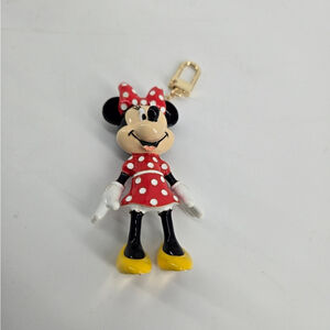 Baublebar Disney Minnie Mouse Enamel Bag Charm – Authentic Disney Keychain NIB
